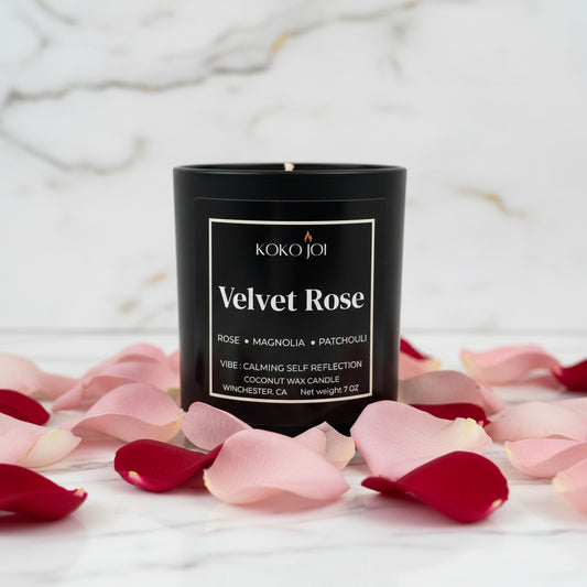 VELVET ROSE - Rose, Vanilla, Patchouli - 7oz